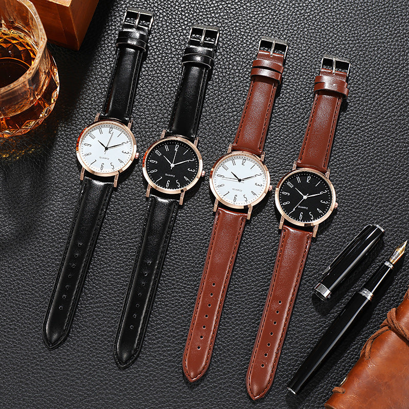 Men's Casual Business Belt Watch