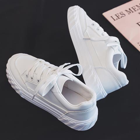 White shoes casual ins flat shoes