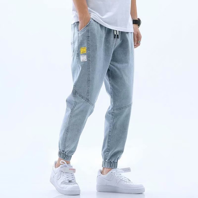 Cropped Trousers Trend Summer Thin Casual Pants