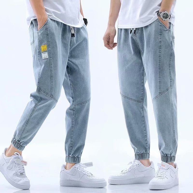 Cropped Trousers Trend Summer Thin Casual Pants