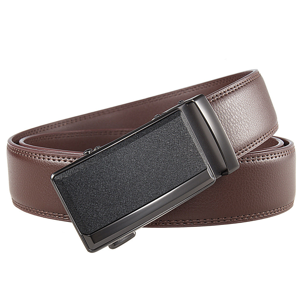 Men's Business Leather Split Leather Belt