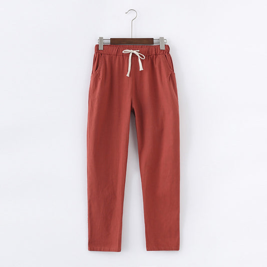 Women's cropped pants women harem pants