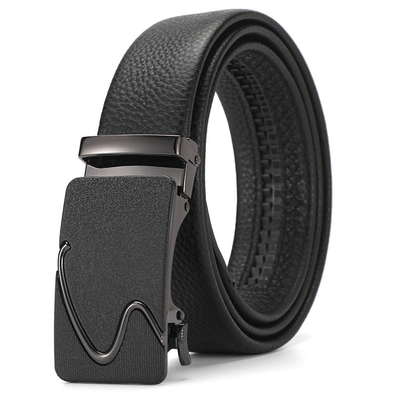 Genuine Leather Automatic Pure Leather Belt Boys