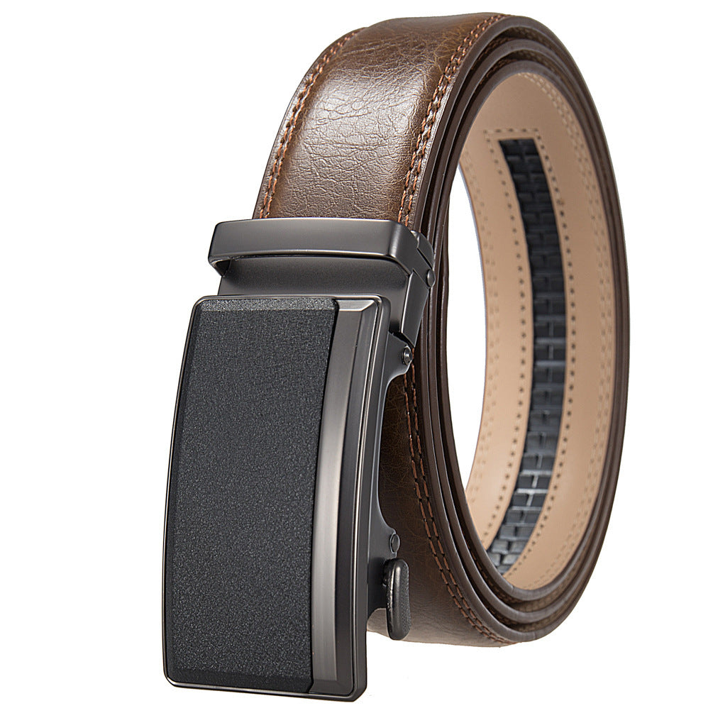 Men's Business Leather Split Leather Belt