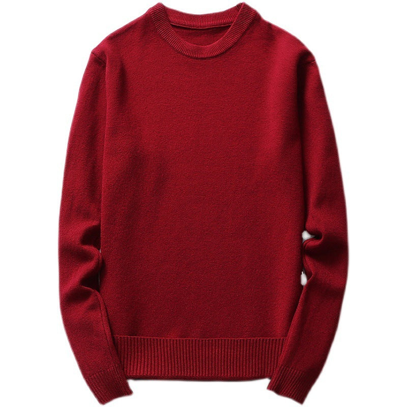 New Sweater Fashion Round Neck Casual Long Sleeve Men's