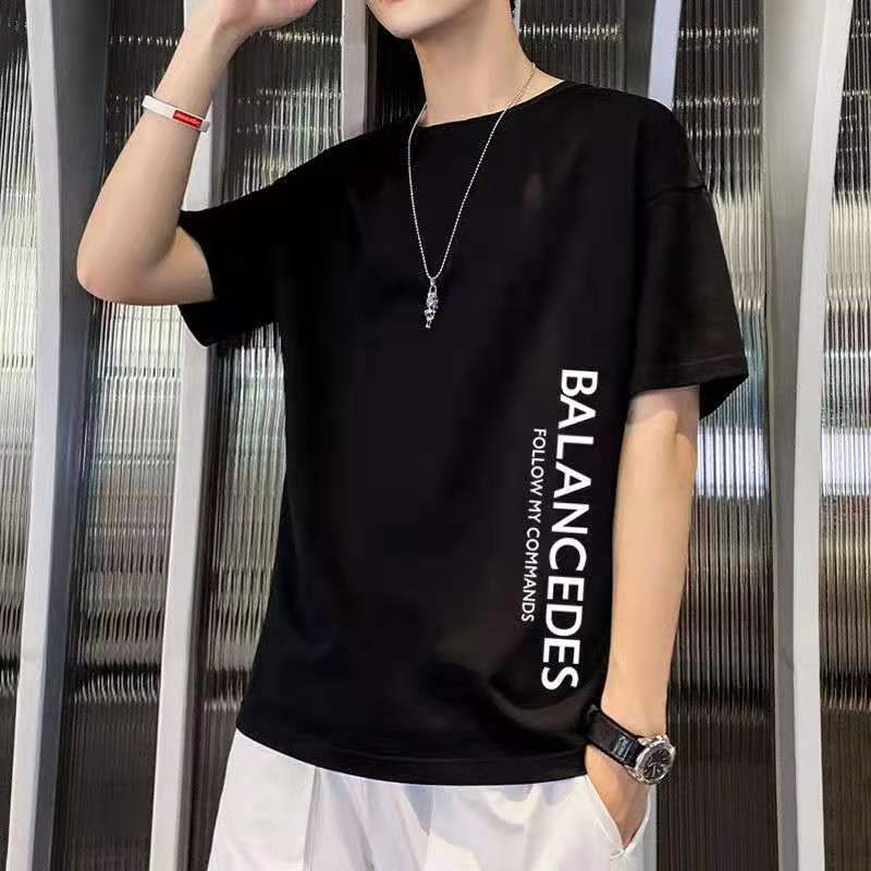 Men's Summer Loose Bottoming Shirt Short-sleeved T-shirt