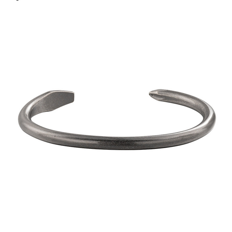 Screwdriver titanium steel men and women couple bracelets