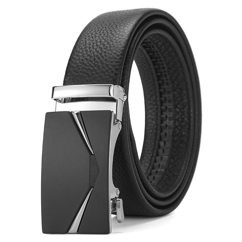 Genuine Leather Automatic Pure Leather Belt Boys