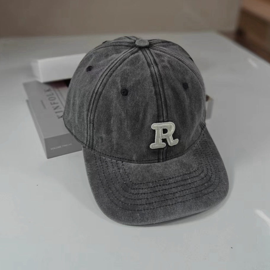 Casual All-match Soft Top Makes Face Look Head Circumference Peaked Baseball Hat