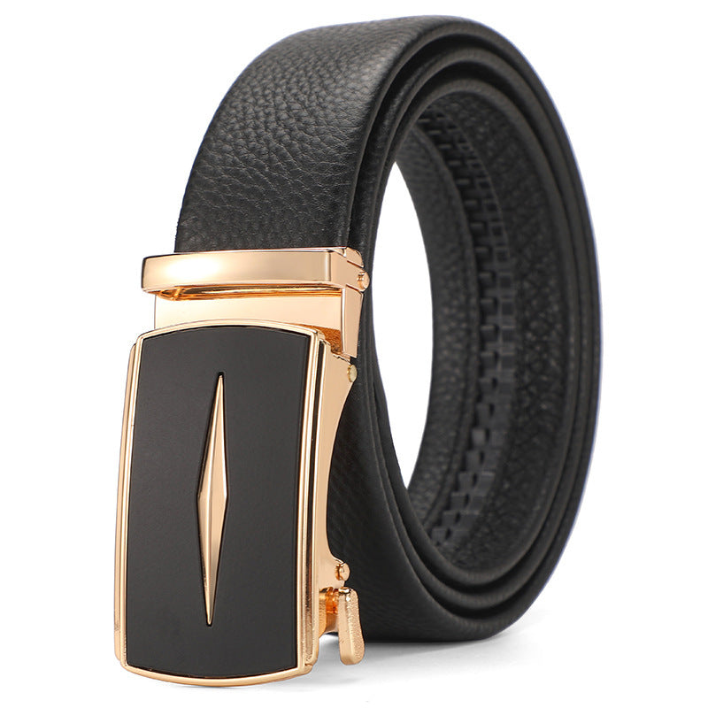 Genuine Leather Automatic Pure Leather Belt Boys